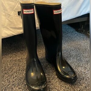 Original Hunter Tall Boots Size US 8F